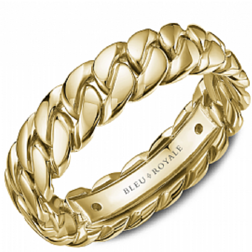14K Yellow Gold Linked Band