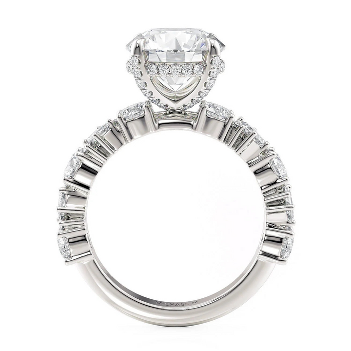 1.34ctw Mixed-Cut Diamond Engagement Ring