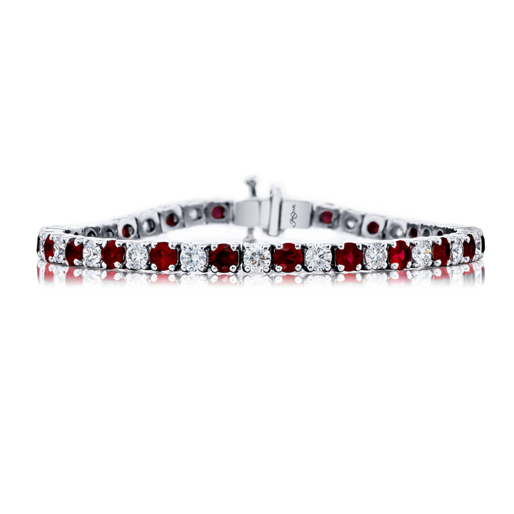 Ruby & Diamond Bracelet