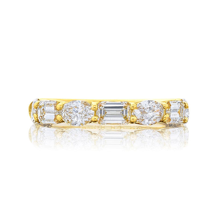 1.98ctw Emerald-Cut and Oval Diamond Band - Gunderson's Jewelers