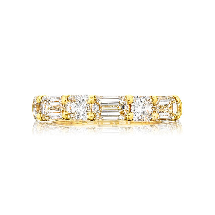 2.72ctw Emerald-Cut and Round Diamond Band - Gunderson's Jewelers