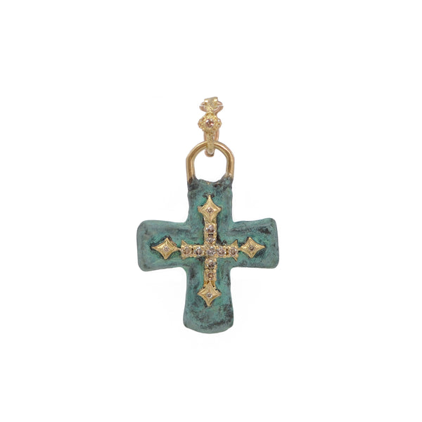 Artifact Shield Cross Enhancer Pendant