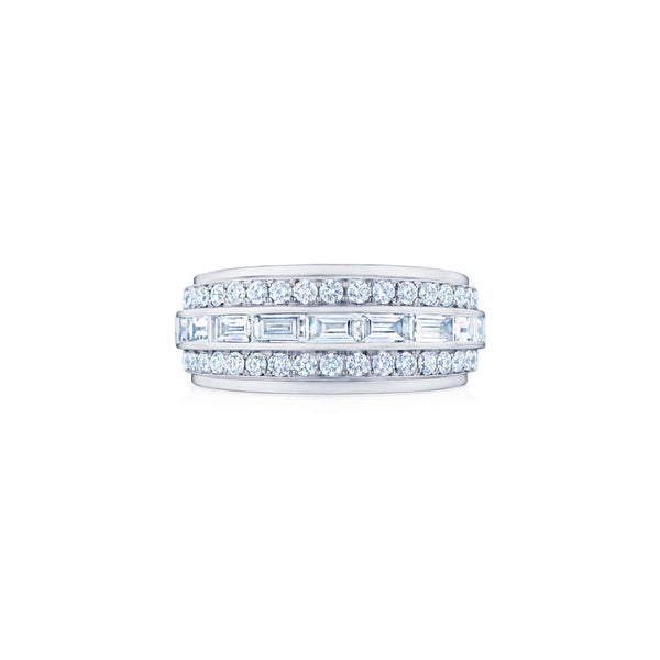 Linear Ring with Diamonds