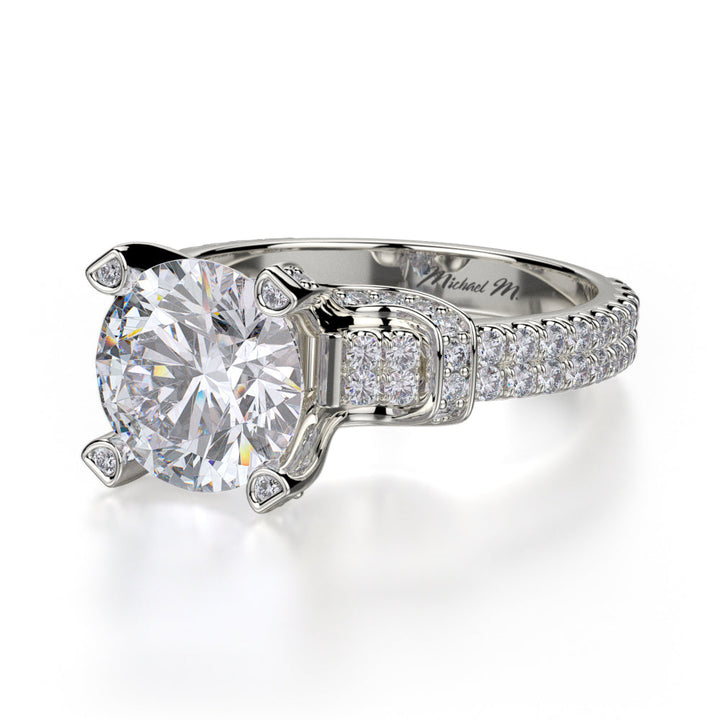 0.75ctw Round Diamond Engagement Ring