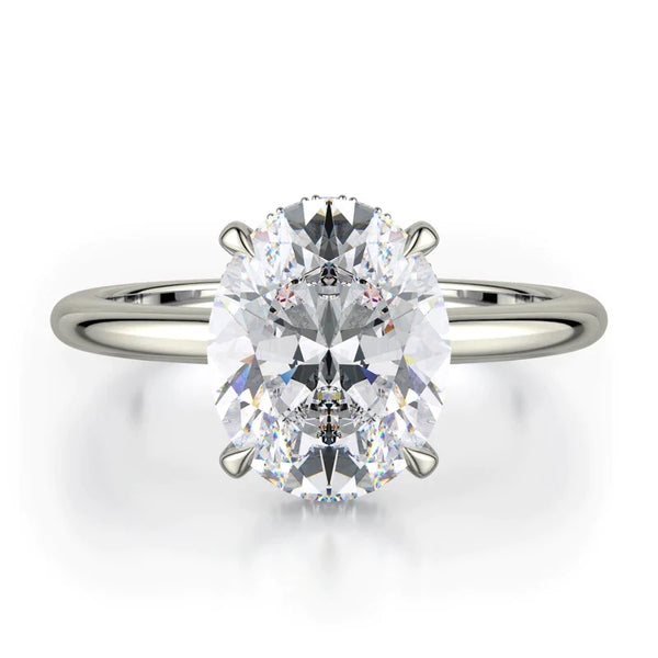 .11ctw Oval-Cut Diamond Solitaire - Gunderson's Jewelers