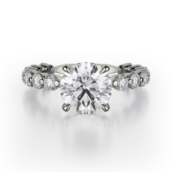 0.89ctw Diamond Engagement Ring