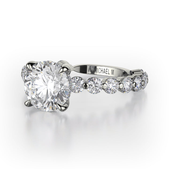 0.89ctw Diamond Engagement Ring