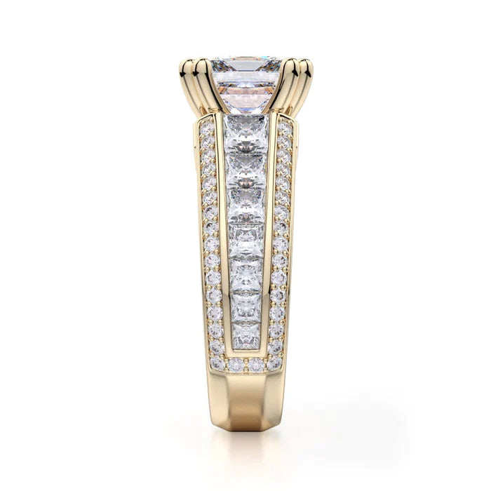 1.58ctw Princess Diamond Engagement Ring - Gunderson's Jewelers