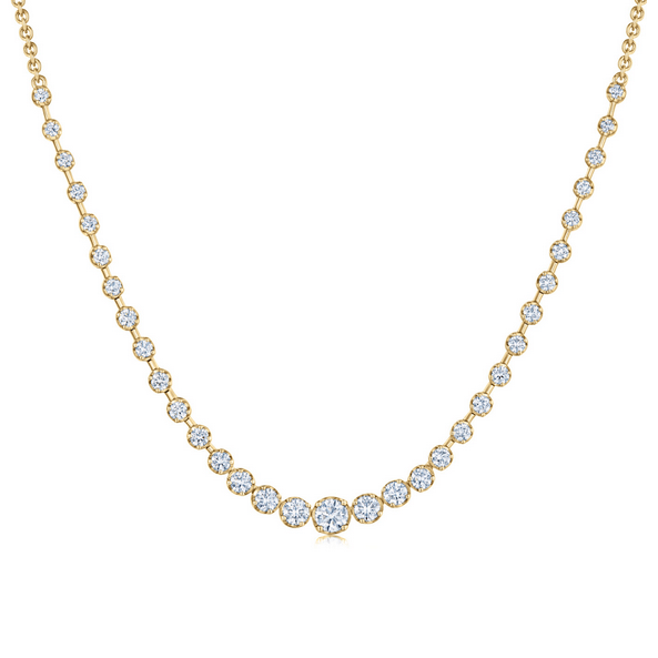 Demi-Riviere Necklace with Diamonds - Gunderson's Jewelers