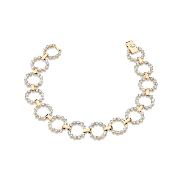 3.46ctw Cloud Infinity Bracelet