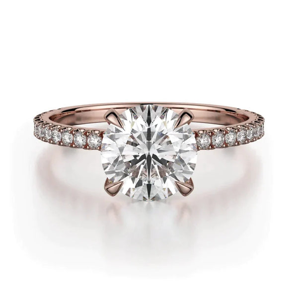 0.30ctw Round Diamond Engagement Ring