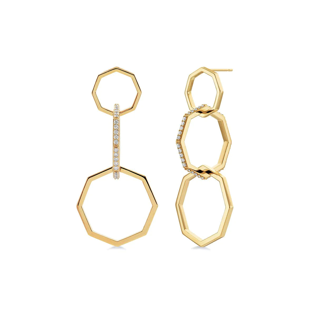 0.96ctw Diamond Octave Drop Earrings – JBHudson