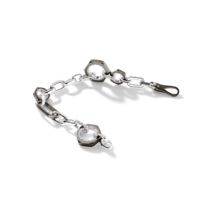 Sterling Silver Industrial Link Bracelet - Gunderson's Jewelers